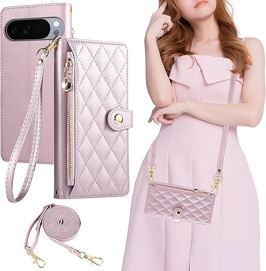 Gedurya Google Pixel 10 Pro XL ケース 手帳型 ショルダー グーグル