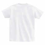 Tシャツ　どでかイラスト　ツワモノうさぎ　ホワイト　S/M/L/XL