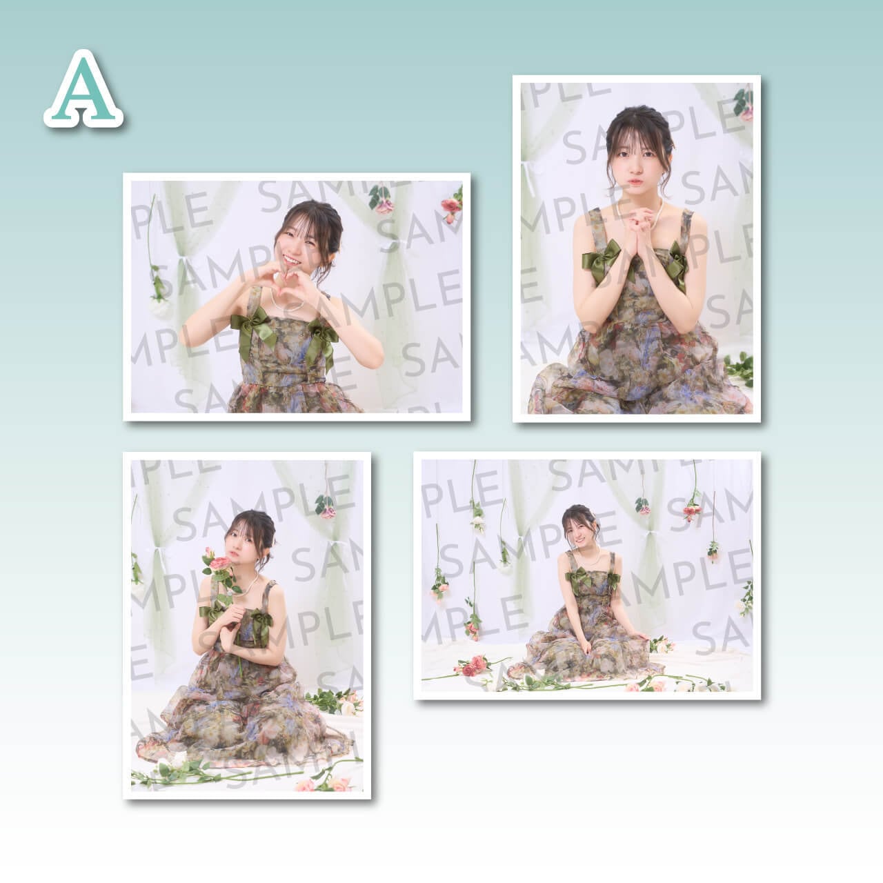 加藤結 生誕記念】ブロマイド4種1セット（×3パターン）【ZR0811