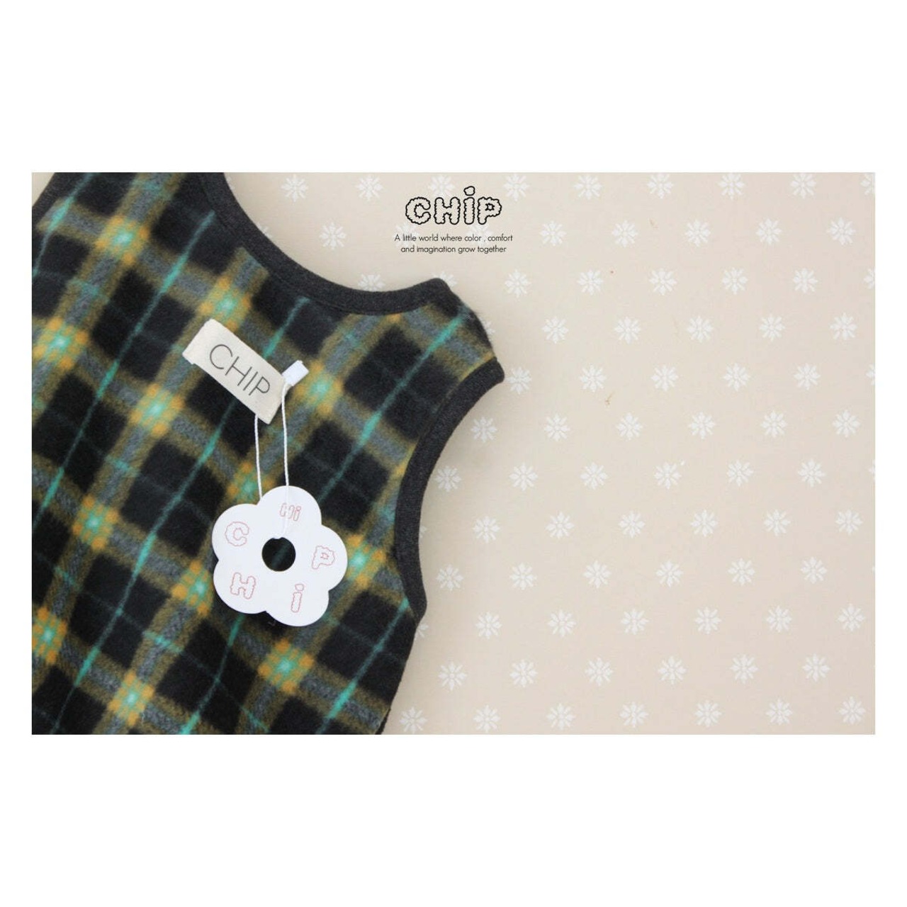 【取寄】CHIP チェックかぼちゃブルマ|冬服|韓国子供服