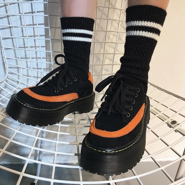 【即納】orange line shoes