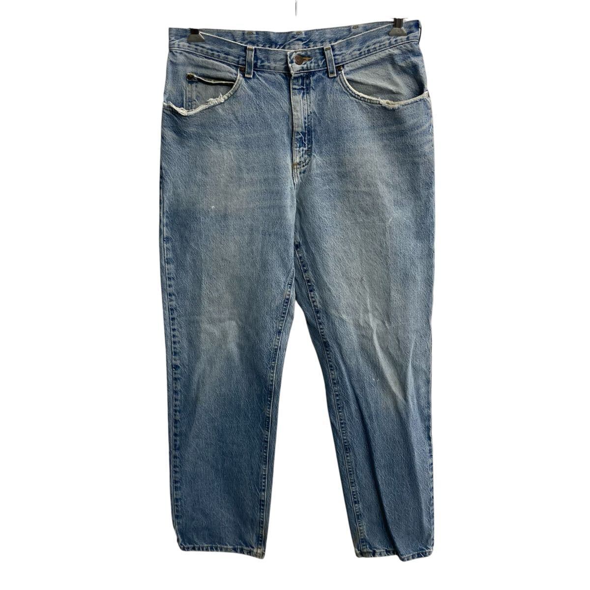 90s OLD STUSSY/Denim Shorts/WORKGEAR/USA製/W32/デニムショーツ