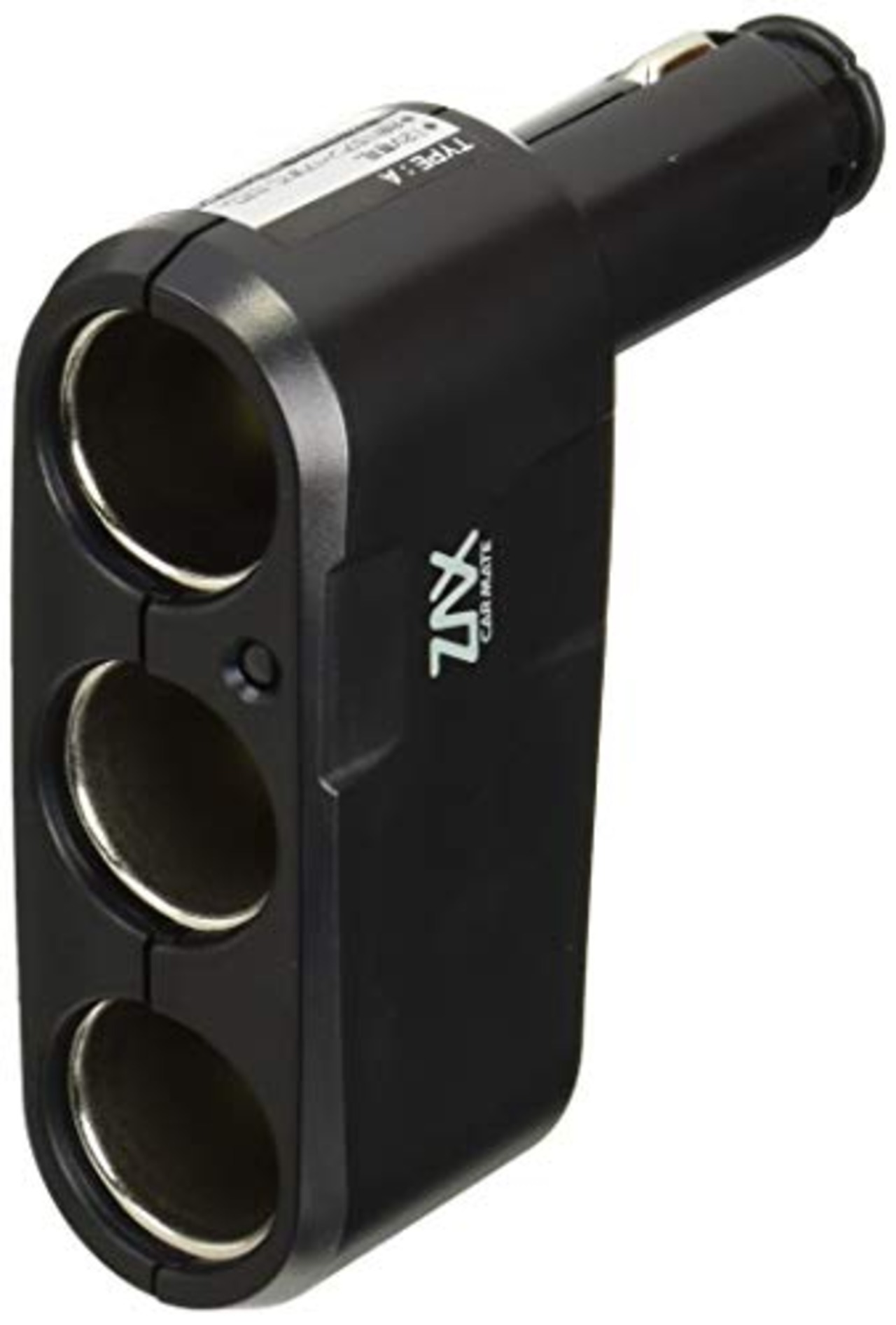 カーメイト 車用 ソケット ダイレクト3連 ブラック CZ259