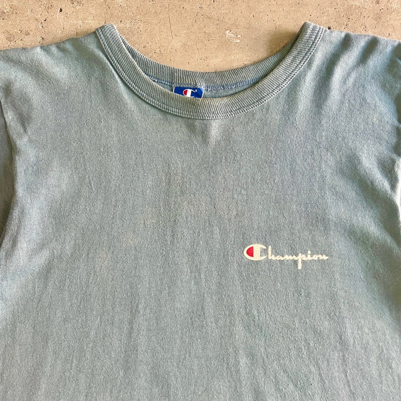 90年代 USA製 Champion チャンピオン ワンポイントロゴ プリント