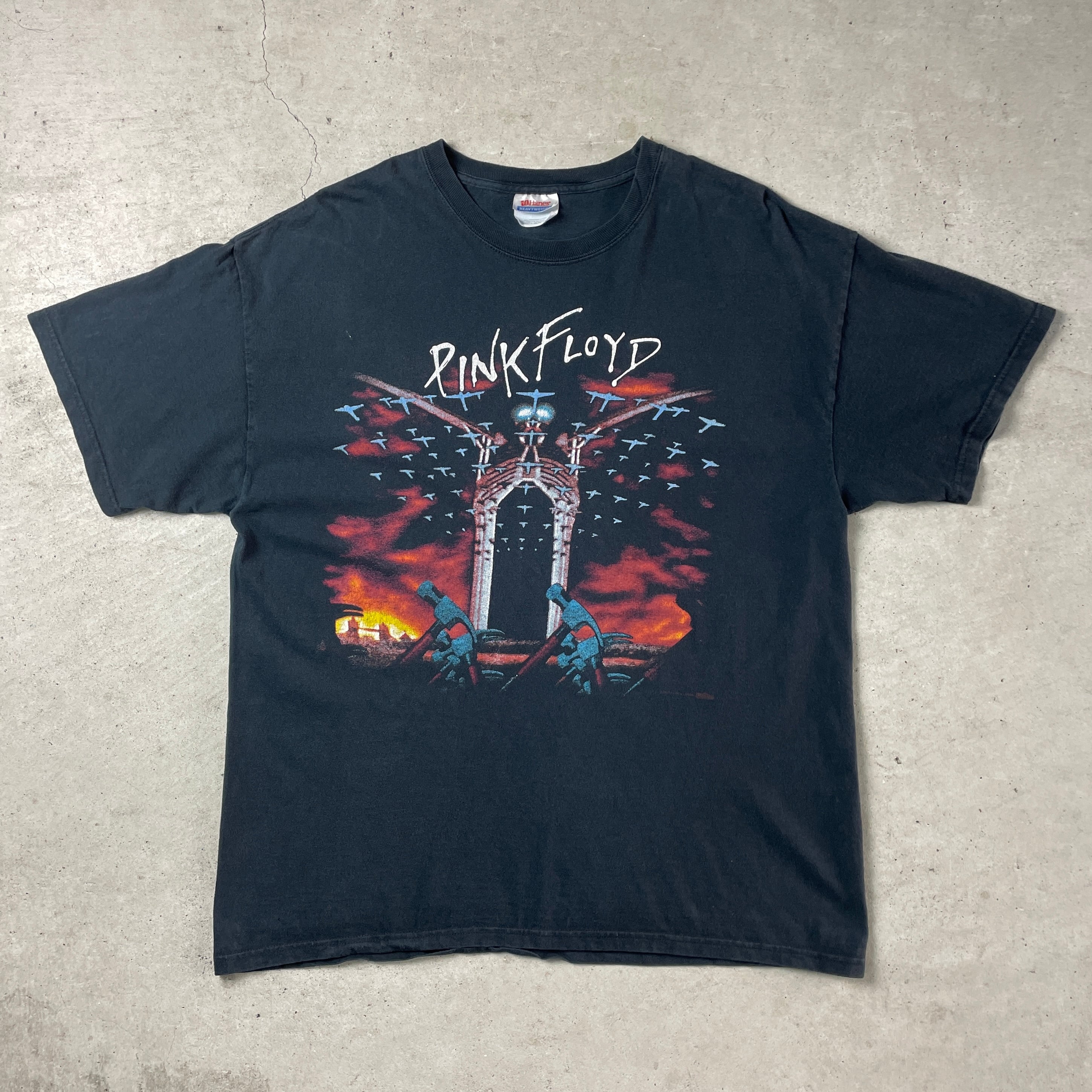 00's Pink Floyd The Wall Tシャツ L 黒 USA製