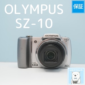OLYMPUS SZ-10 デジカメ スマホ転送OK フルセット シロクマカメラ a7093