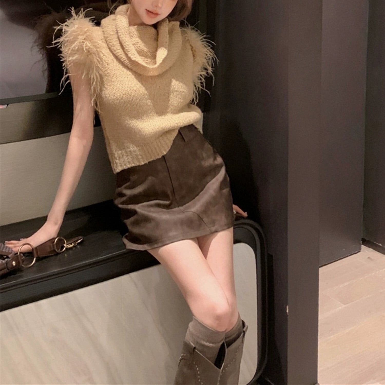 美品 ♡ レア ♡ DIESEL ノースリーブファーニット 2025年最新】DIESEL ノースリーブの人気アイテム - メルカリ