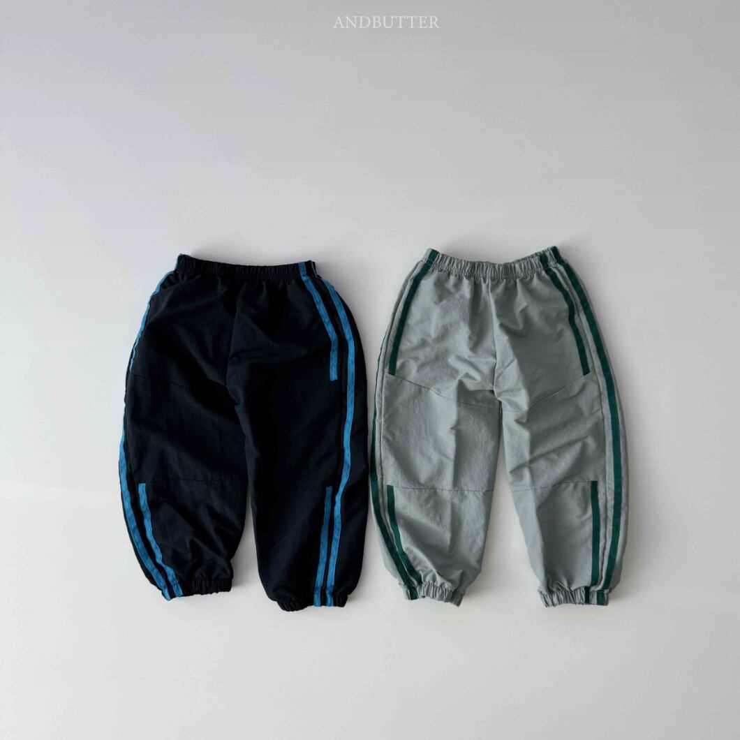 《送料無料》予約:ツーライン切り替えパンツ【ANDBUTTER】