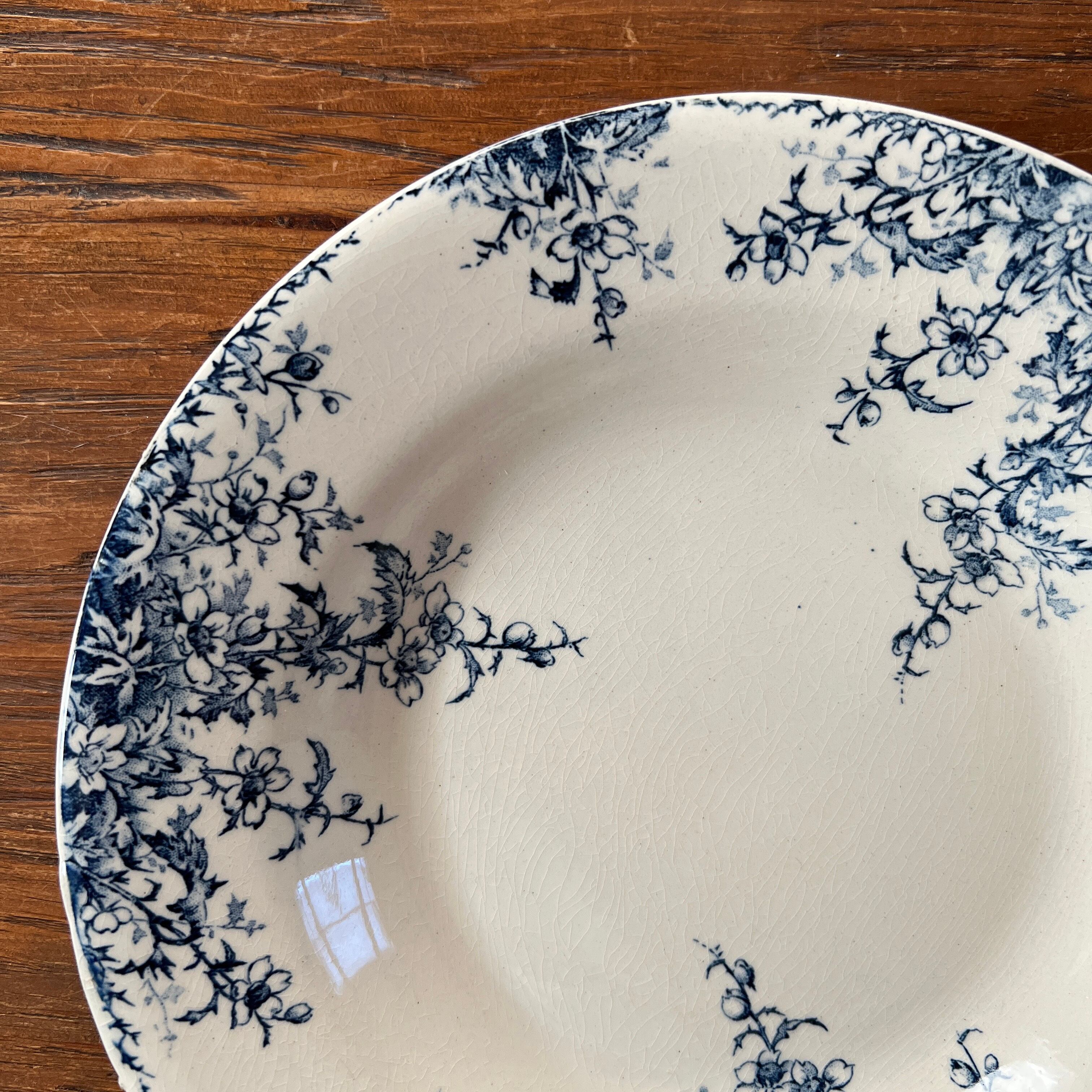 人気のジアン スープ皿（A） アンティークプレート フランスアンティーク