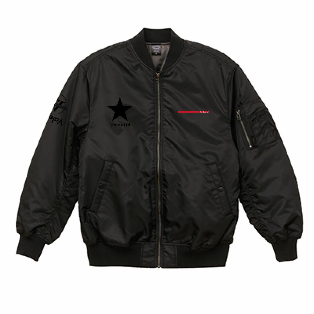 （両面印刷）United Athle タイプ MA-1 ジャケット（中綿入）