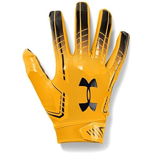 UA F7 GLOVE イエロー&ブラック アメフト グローブ | END ZONE/エンド