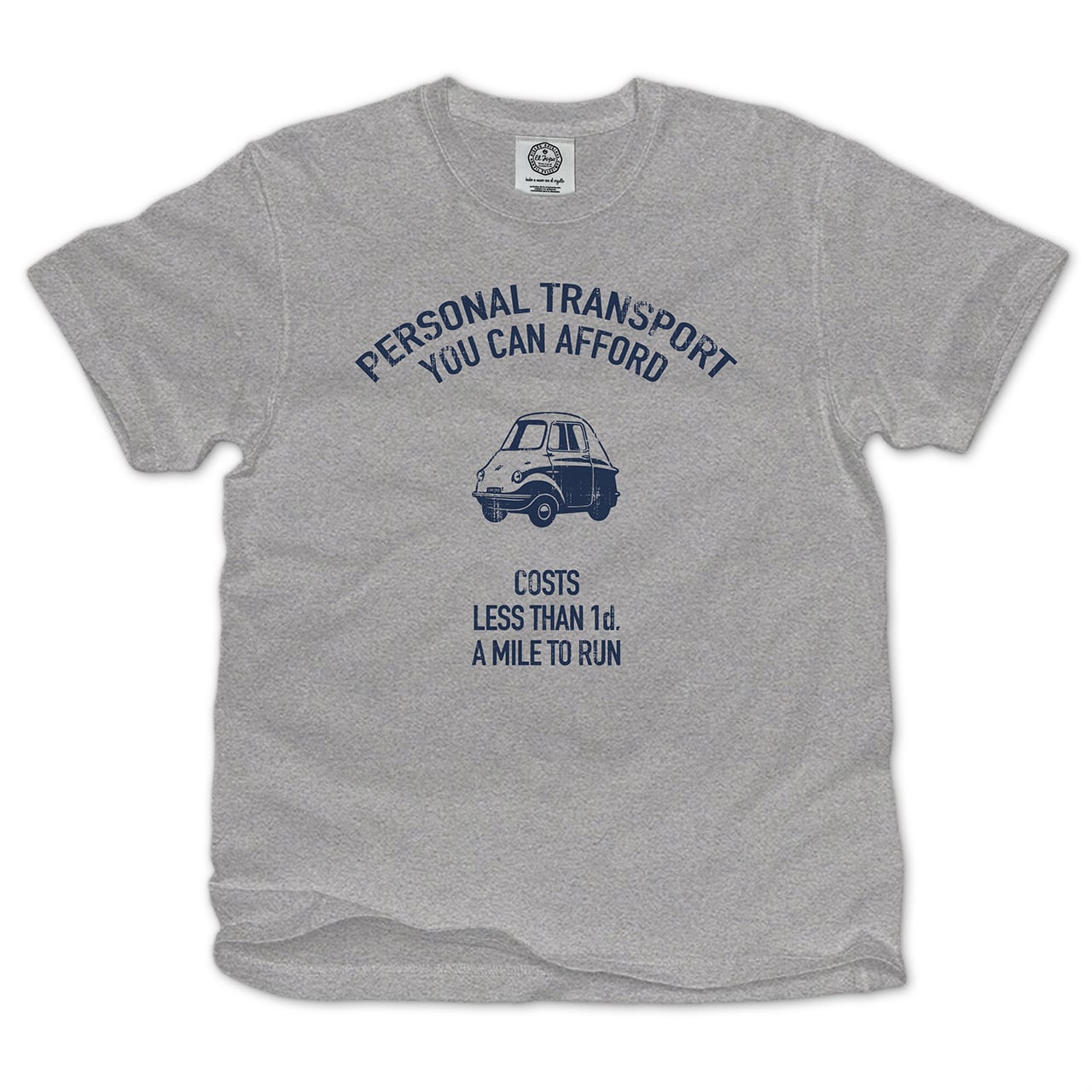 車*様 DOBRO model33 1983年製 SQUARENECK リゾネー Scootacar 1959 mix gray x navy | El Topo Online Store