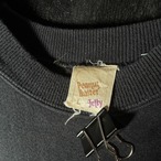 90s USA製　Peanut Butter Jelly リバースウィーブ　スウェット　刺繍ドクロ　黒　L