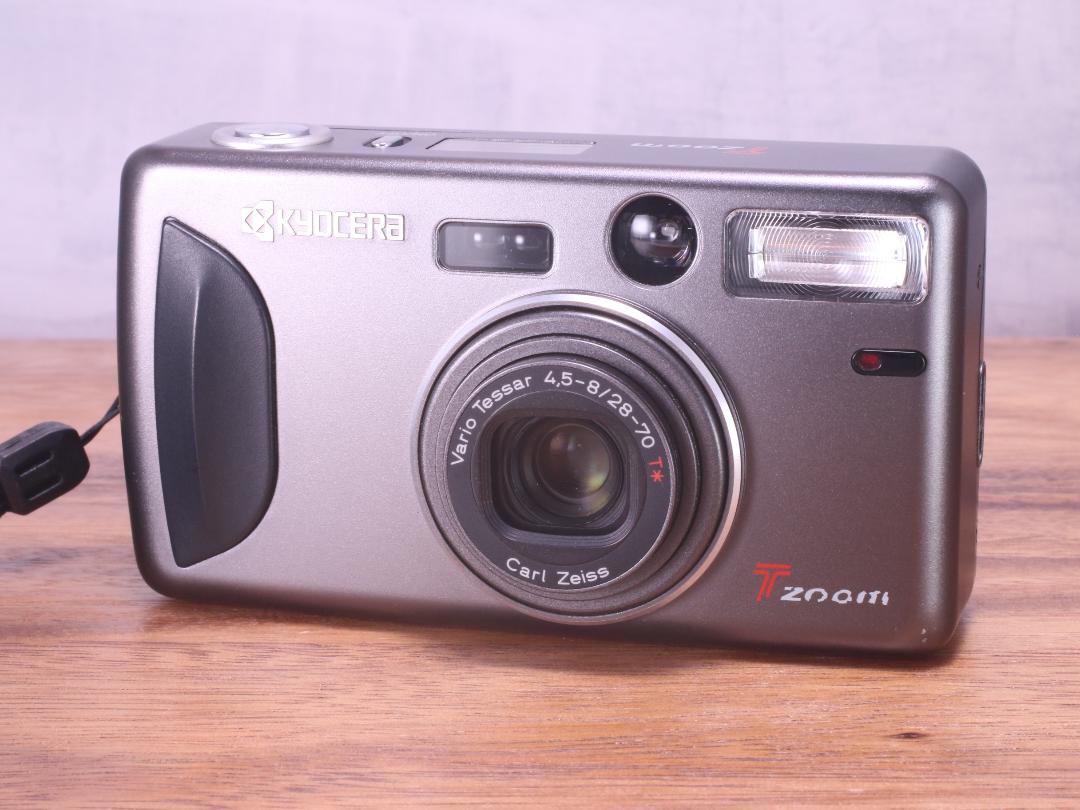 m35★動作品★Kyocera 京セラ T zoom Carl Zeiss