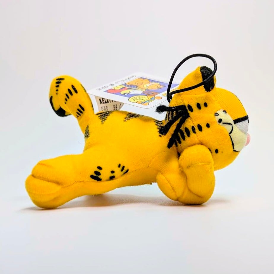 ☆ VINTAGE ☆【ガーフィールド(Garfield)ぬいぐるみキーホルダー 】 PLUSH KeyHolder 2004年製〚アメリカン雑貨 アメトイ〛