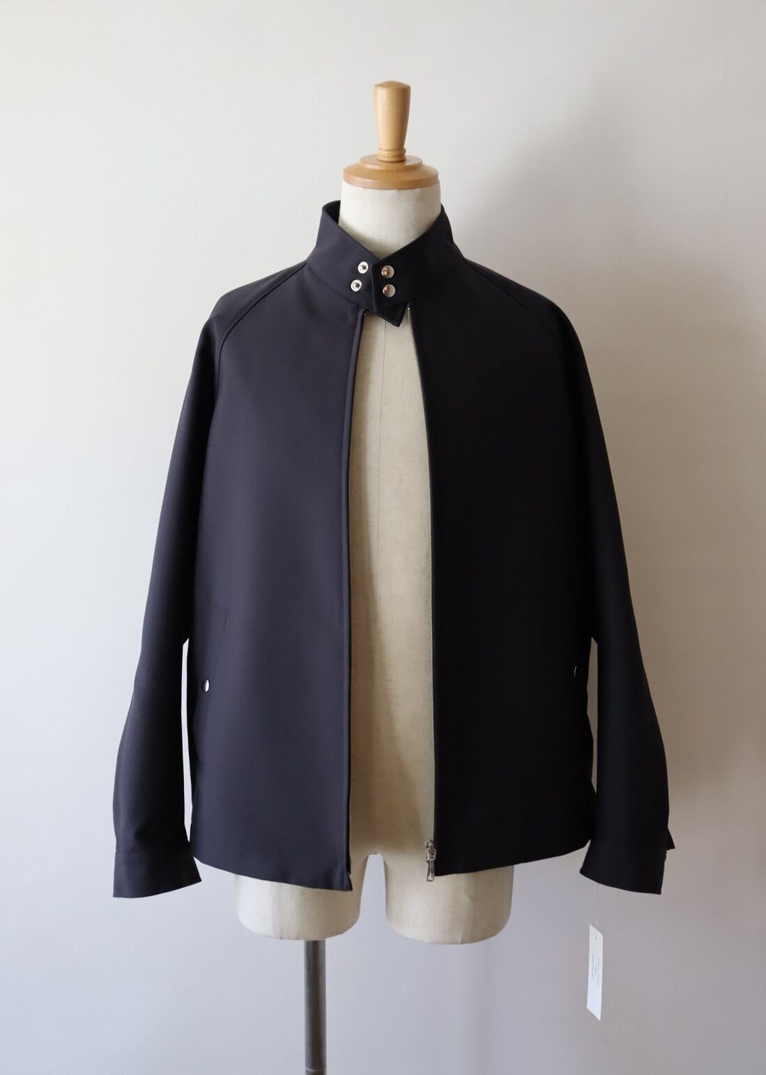 Cale Wool Herringbone Visto Blouson