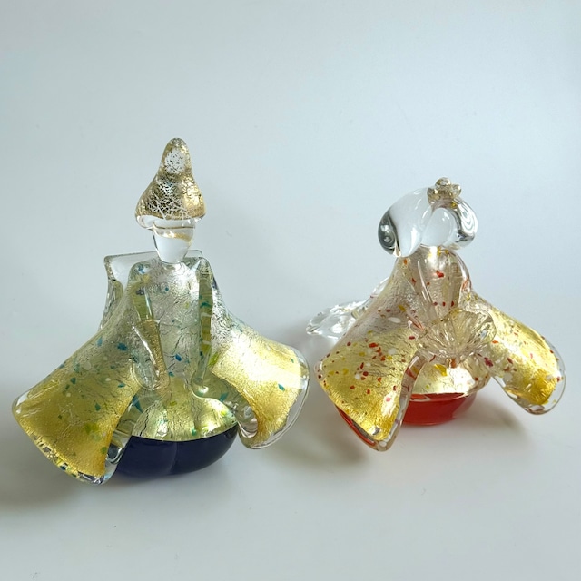 鈴木 俊也 雅 座り雛【黒台・屏風・箱付き・ラッピング熨斗・送料無料】