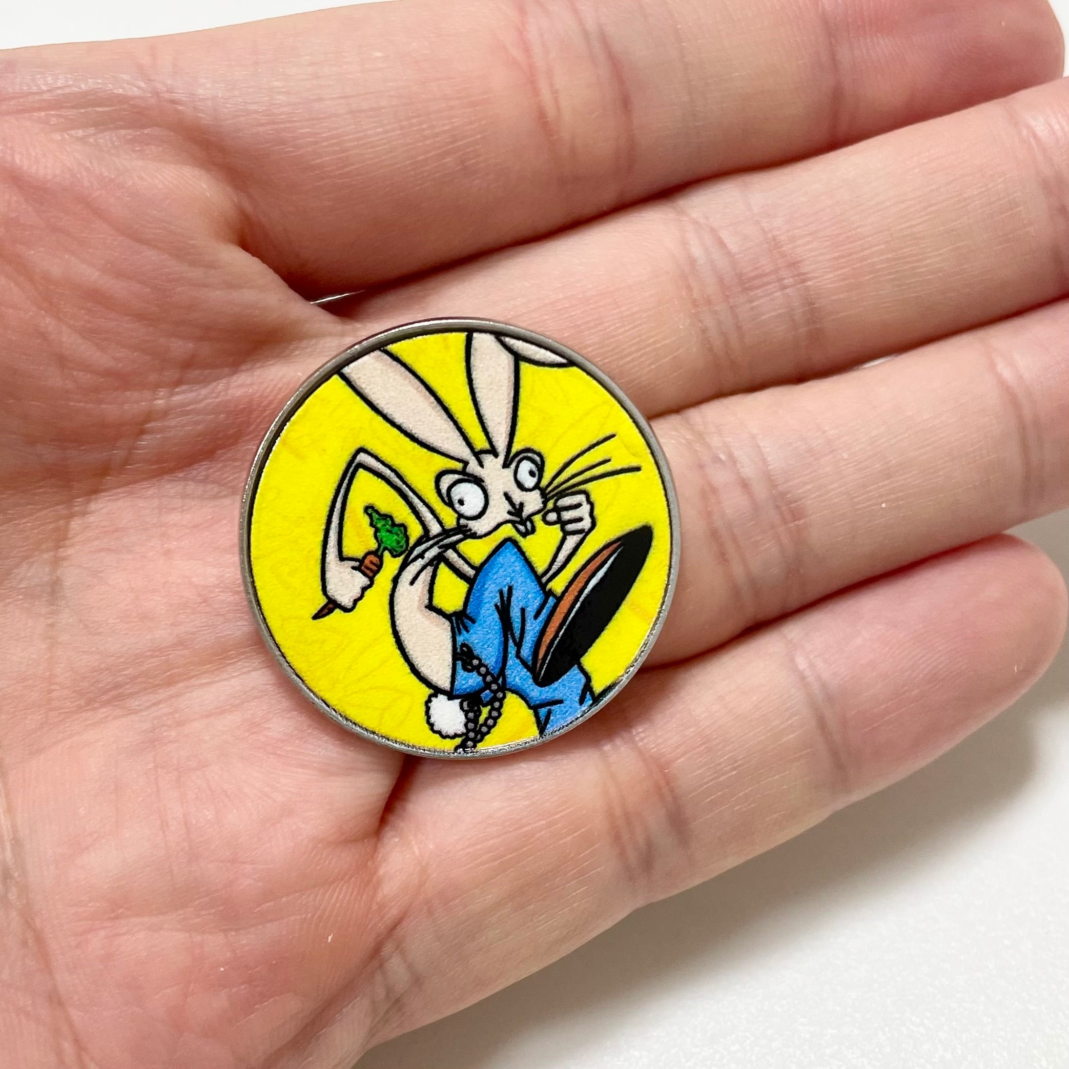 ピンバッジ BLINK 182 ピンバッジ BUNNY ブリンク182 Pins | BF MERCH'S