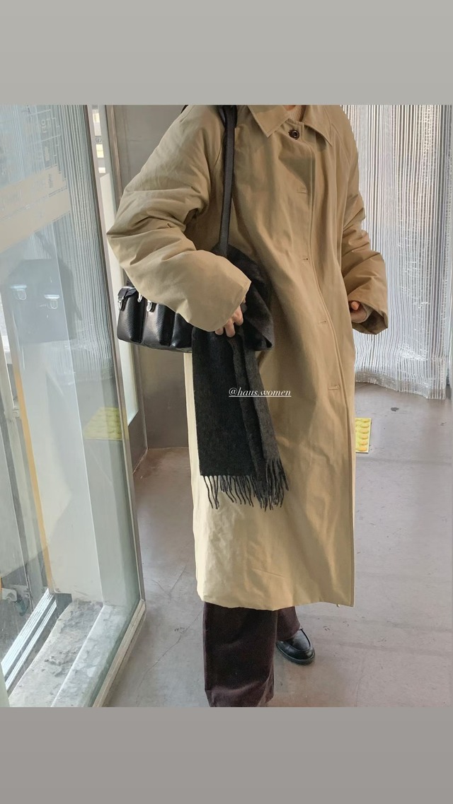 (予約) HAUS / Riberty padding coat 2color