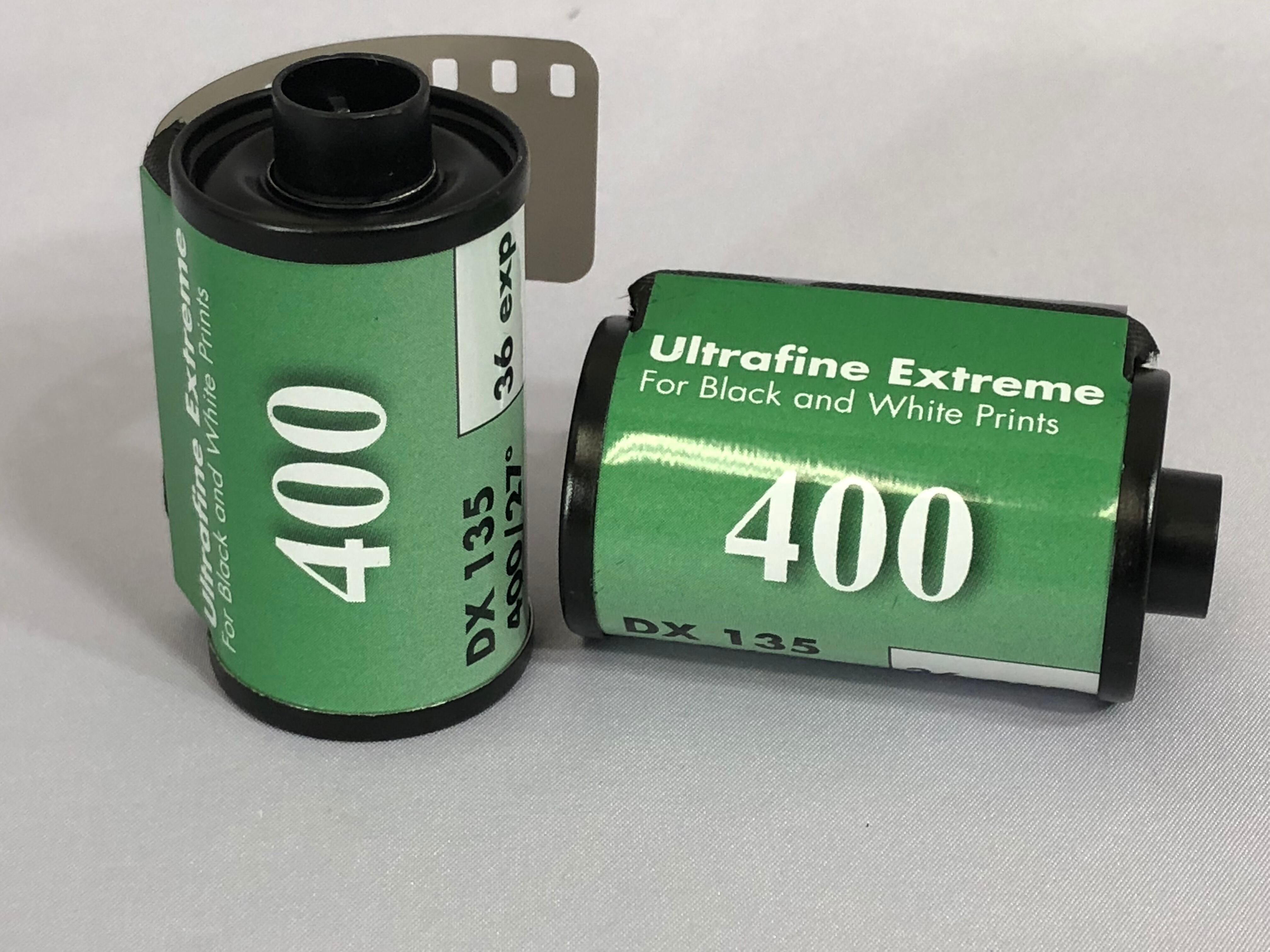 ウルトラファインEX 白黒フィルム ISO400 35mm x 36枚 | モノクロ