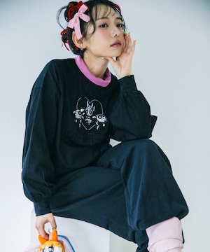 F252013_The Powerpuff Girls×Flapper パフスリーブロンT