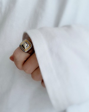 Smooth square ring【アレルギー対応】