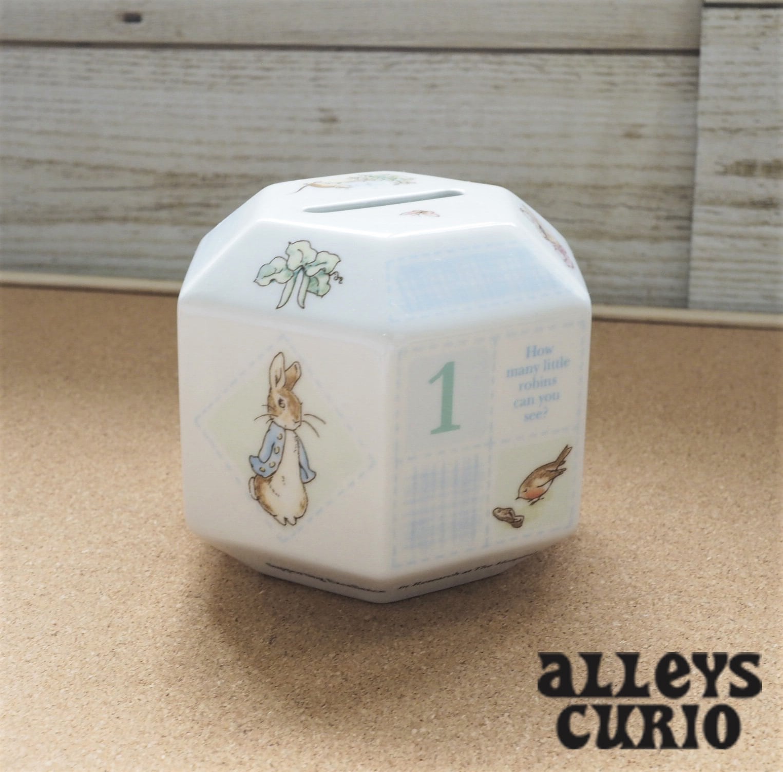 WEDG WOOD ピーターラビット貯金箱 PETER RABBIT Reserch at The