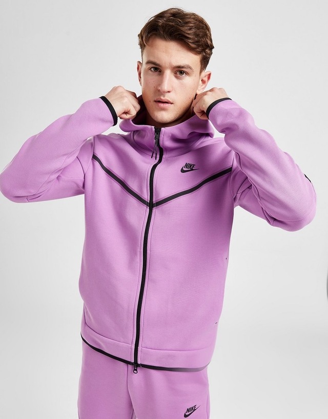 NIKE -UK規格 Tech Fleece Zip hoodie SET UP- FUCHISA | Highflyer