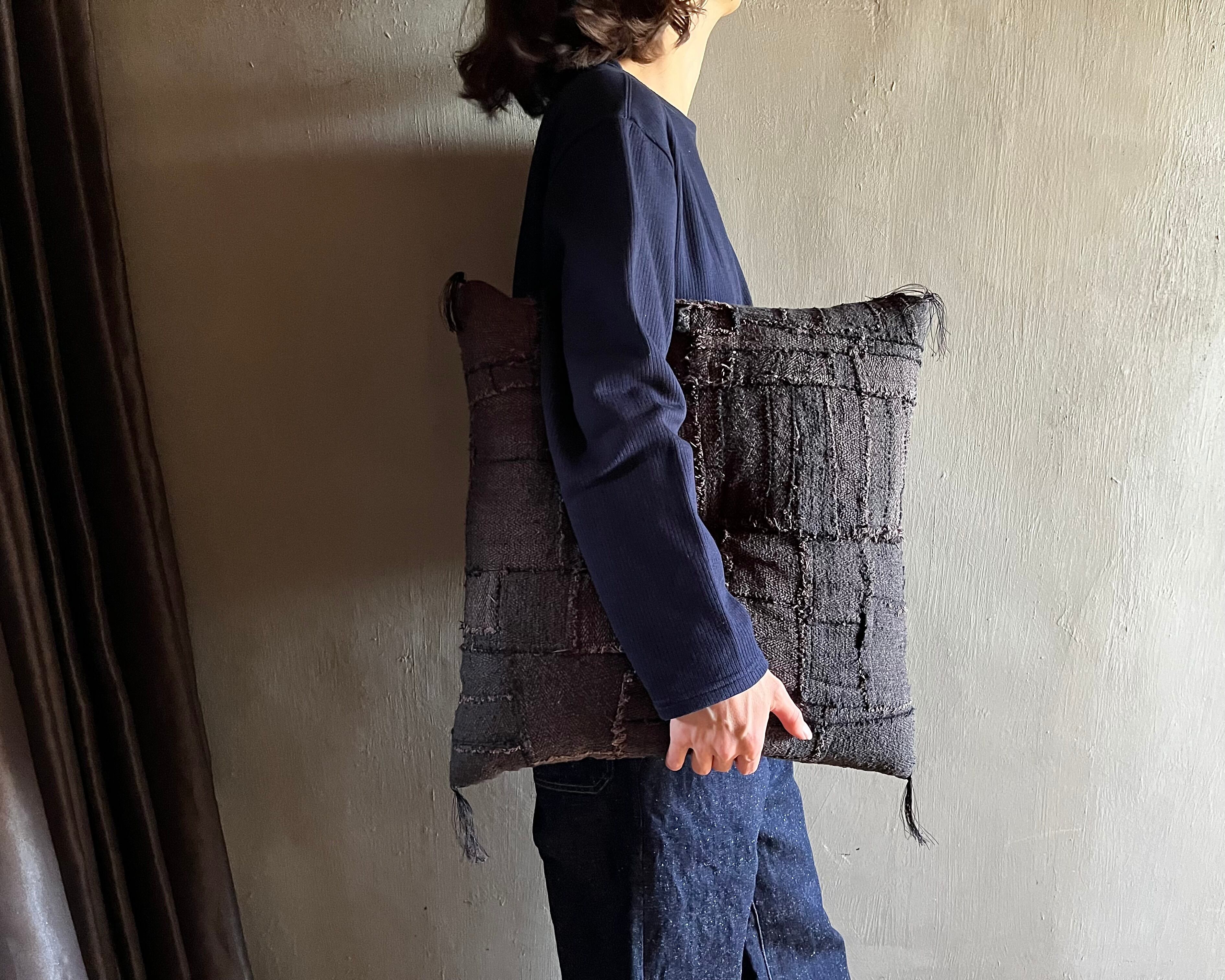 MITTAN　麻絹セーター 橙 Size2 MITTAN（ミッタン） / 麻絹セーター KN-24 ご紹介 | WEEKENDER
