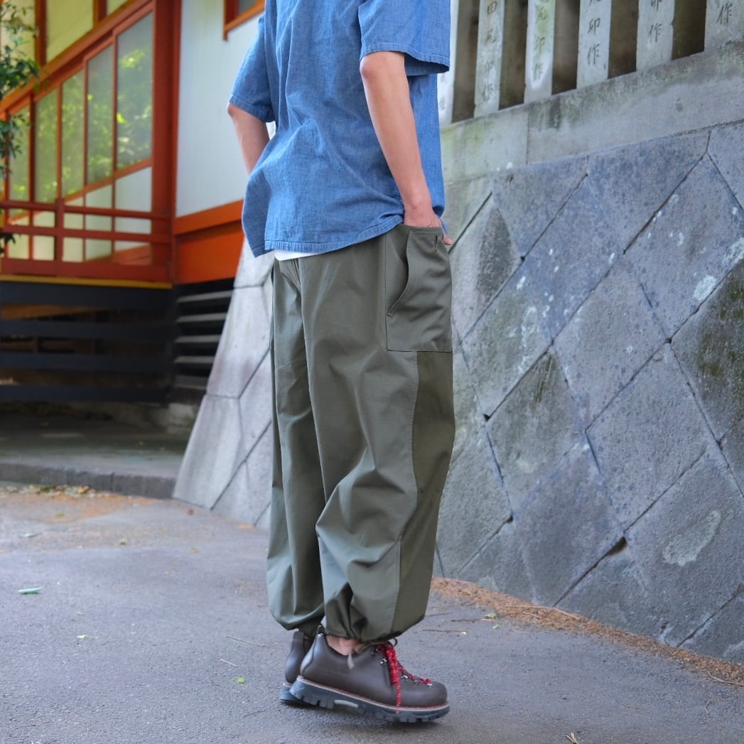 ケネスフィールド KENNETH FIELD パンツ KENNETH FIELD(ケネスフィールド) /TAO TRAVEL TROUSER -OLIVE-(60
