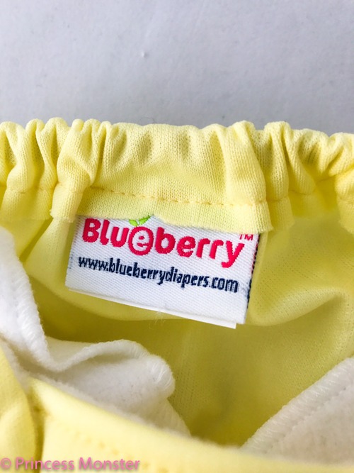 Blueberryワンサイズポケット（スナップ）★バター★吸収体２枚付※インサーツ1枚ファジインサーツで代用
