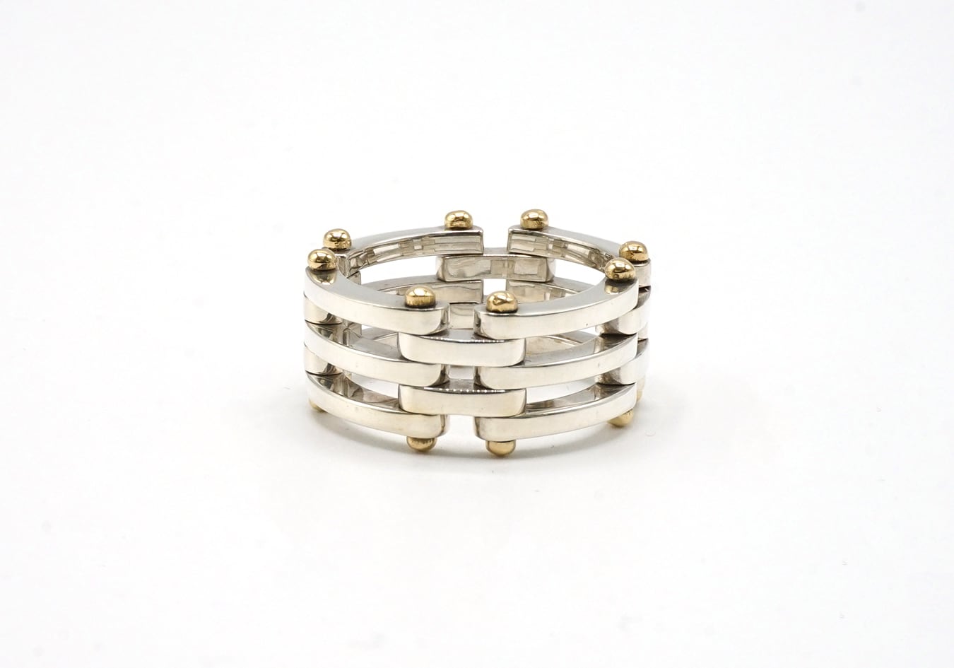 Tiffany & Co.(ティファニー)」 Old Tiffany & Co. Gate Combo Ring