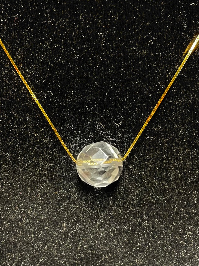 1) 「センティエント・プラズマ」クリスタル・多面ファセットビーズPT(10mm)