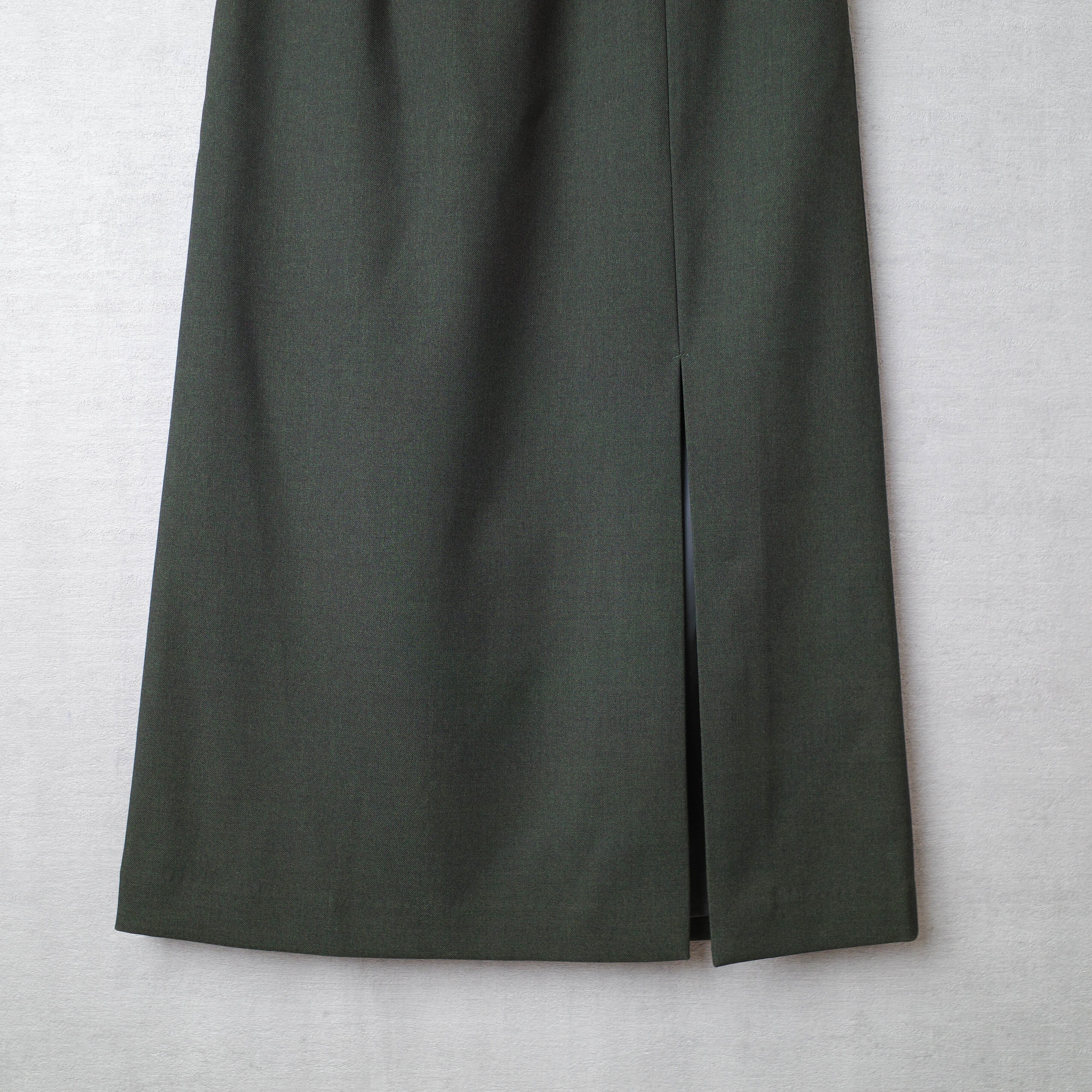 [NEW] RIM･ARK	SLIT SKIRT KHAKI 460BAL31-0230
