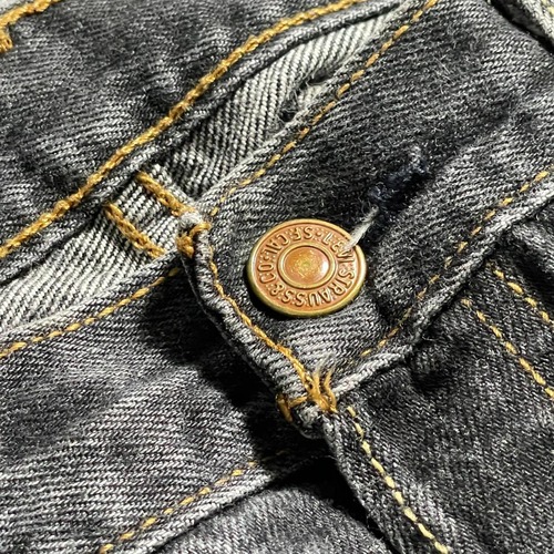 【W34 L34】 メキシコ製 usa levi's 先染ブラック 501xx 詳細写真9