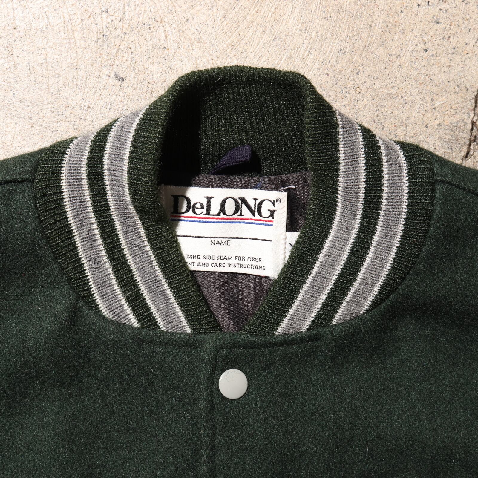 XL DeLONG 空軍 スタジャン AIR FORCE デロング 緑 グリーン エア 