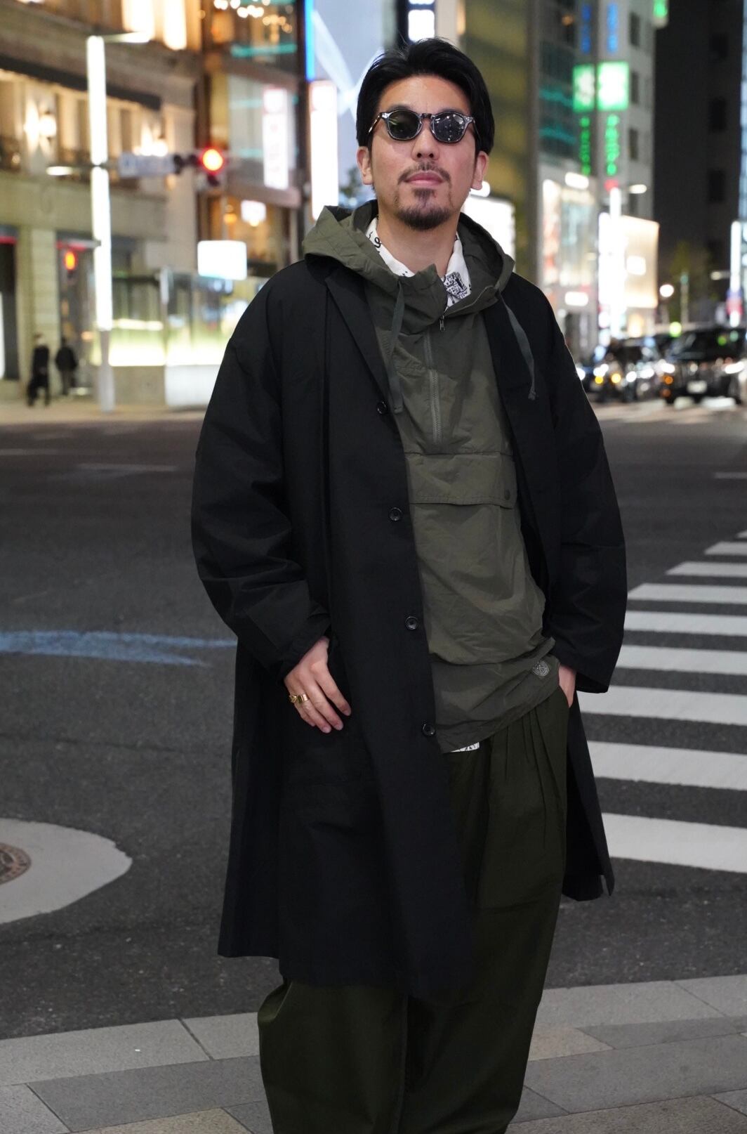 Porter Classic ポータークラシック ウェザースモックコート 2 黒