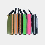 BALANSA × THISWAY vibram light case (black×orange) with orange glowing zip