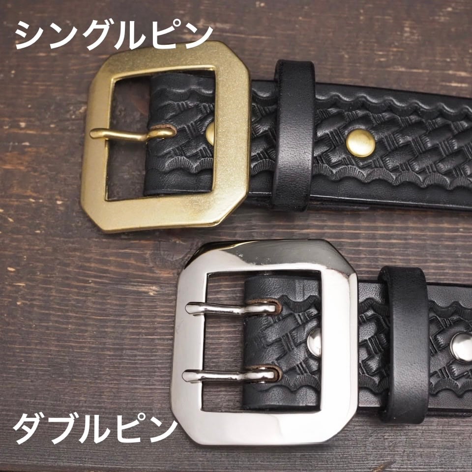 スタッズベルト UB001 38mm幅 ピラミッド4連 | ハンティントン 宮崎