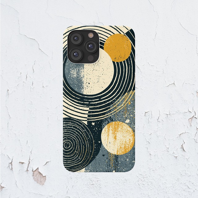 受注生産 iPhoneケース 月と星のクラシック天体図｜星図風 STAR011A