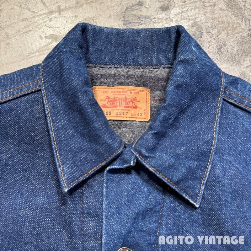 70's~ Levi's リーバイス 70505-0317 ブランケットライナー 70's~ Levi's リーバイス 70505-0317 ブランケットライナー
