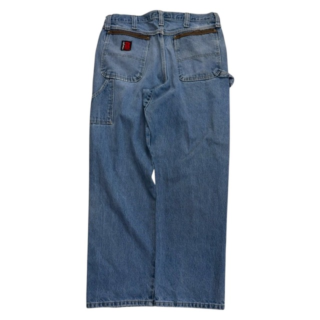 【W36×L32】wrangler  デニムペインターパンツ 革パッチ