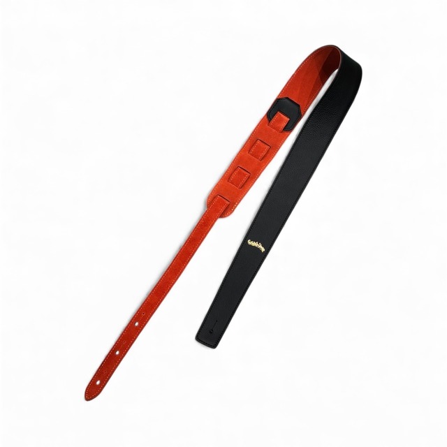 G-Standard Narrow Black/Red Suede