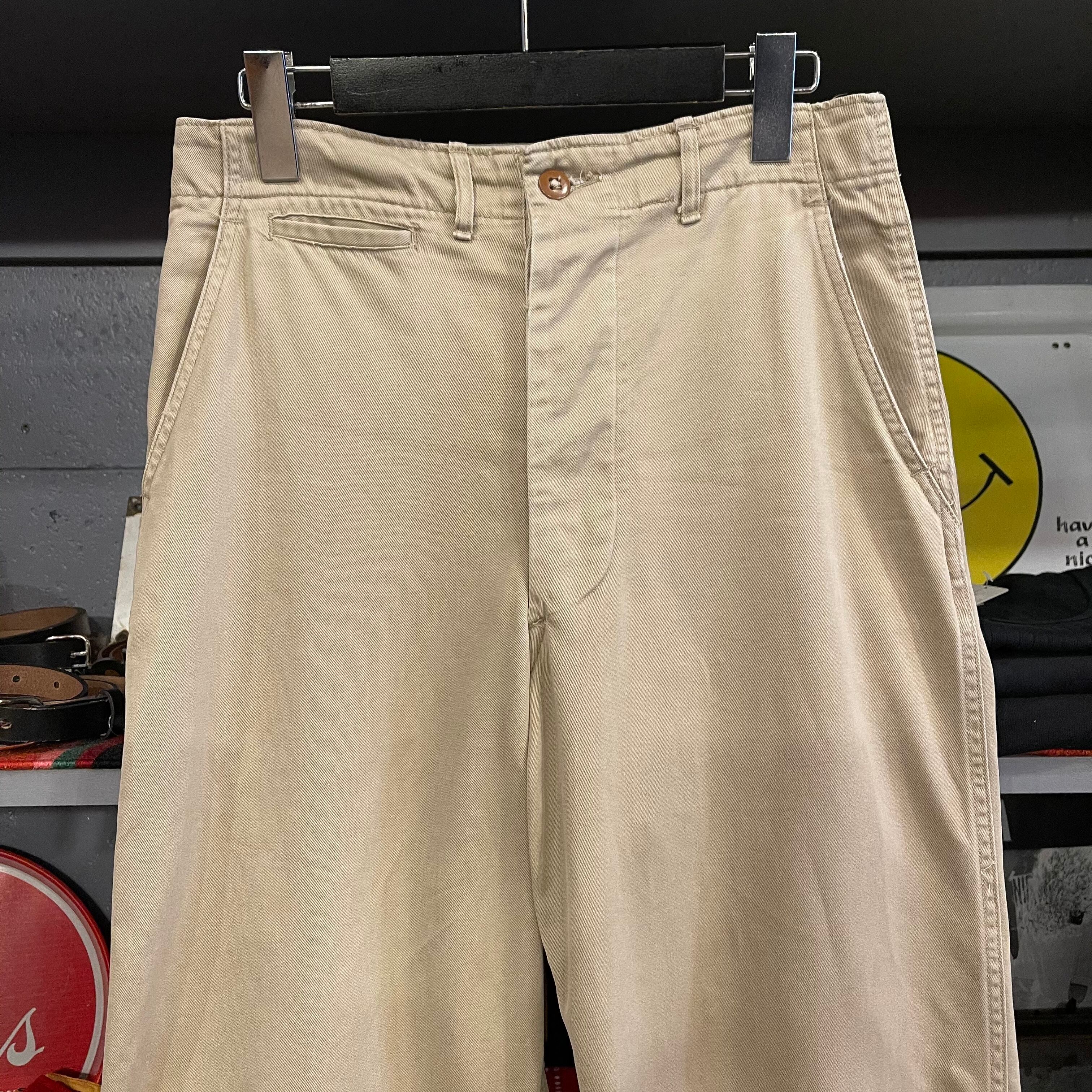 50s U.S.Army Chino Pants | VOSTOK