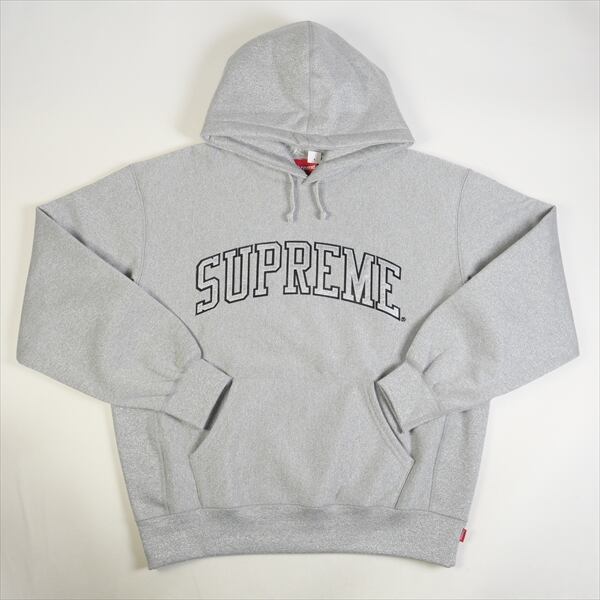 Supreme Glitter Arc Hooded Sweatshirt 赤