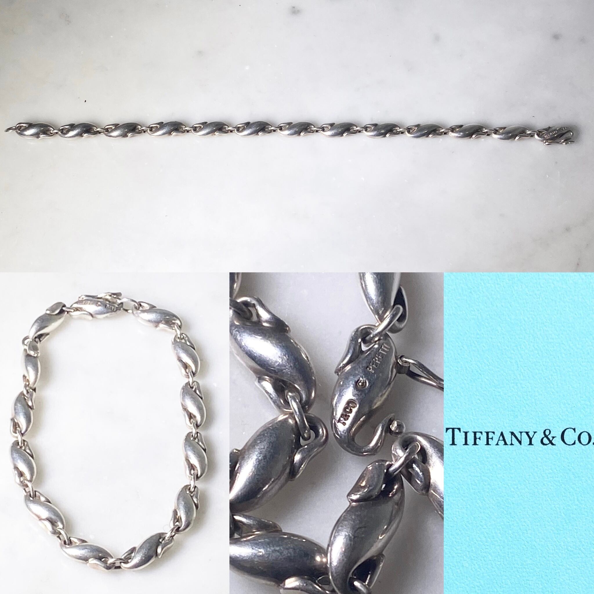 vintage TIFFANY silver link bracelet “seahorse” | NOIR ONLINE vintage TIFFANY silver link bracelet “seahorse” | NOIR ONLINE