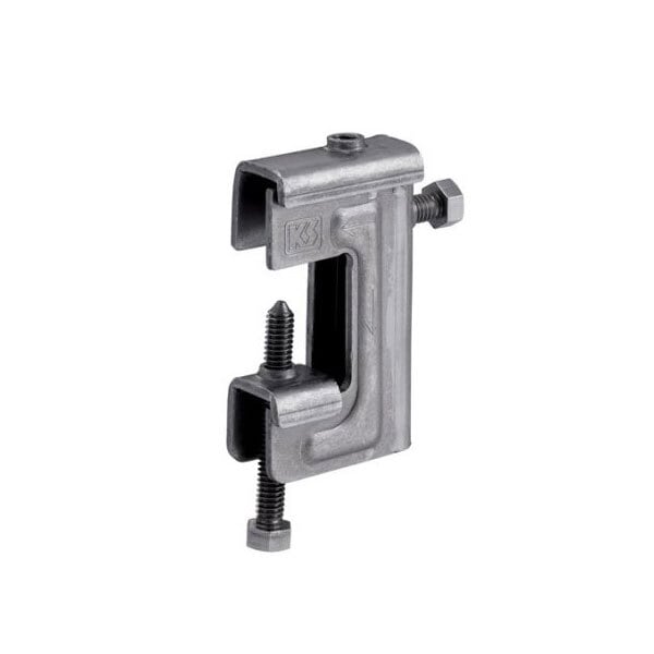 KS グリッパー 2型 8×30用 【50個セット】H形鋼,吊り足場,点検用足場,塗装・吹付足場,鉄工所,看板制作,溶接加工(国元商会)クニモト 0032183 (個人宅配送不可)溶接作業を不要にした鉄骨からのセパレーター引き金具