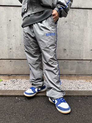 nylon track pants / グレー