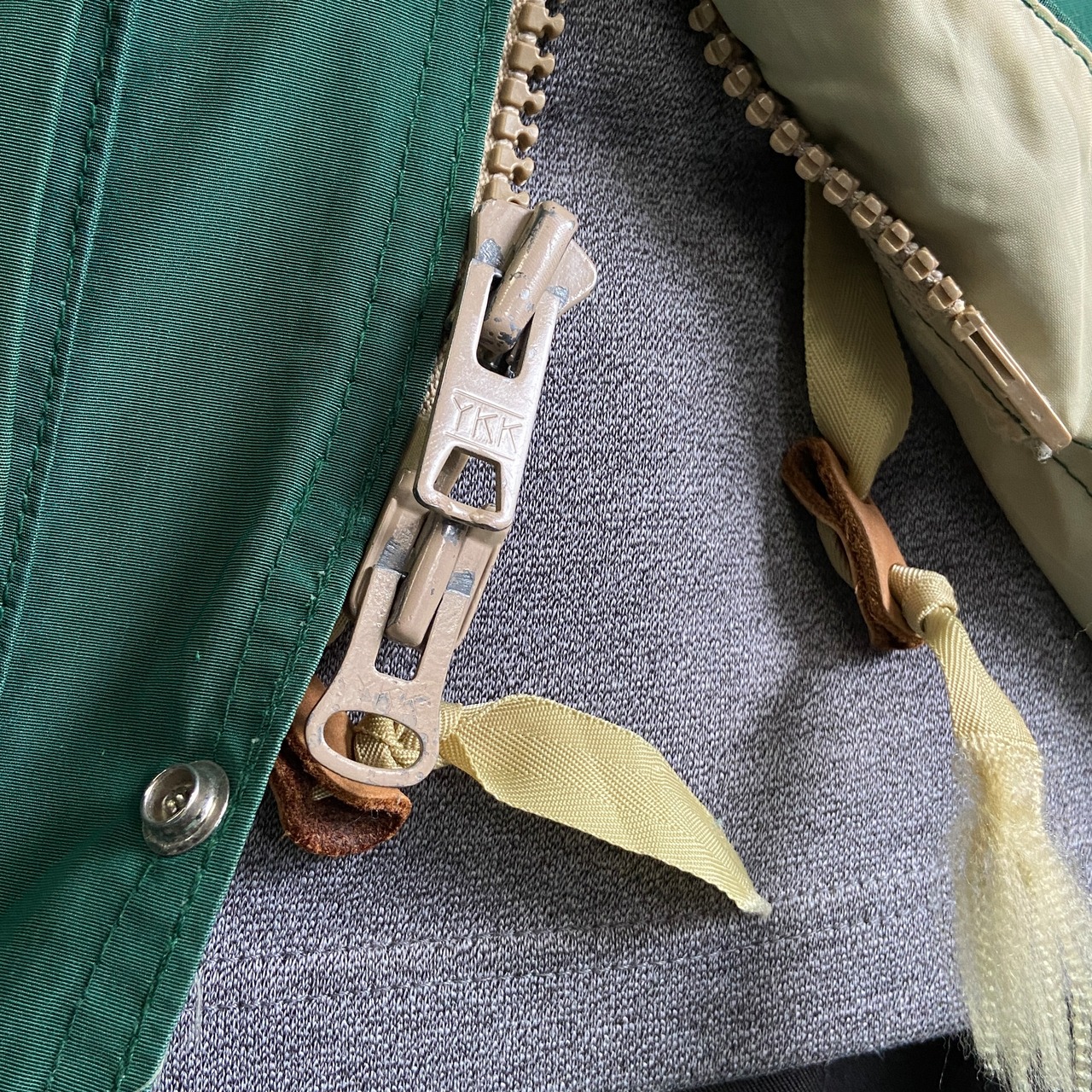 70年代 L.L.Bean エルエルビーン 筆記体タグ 60/40クロス マウンテン 