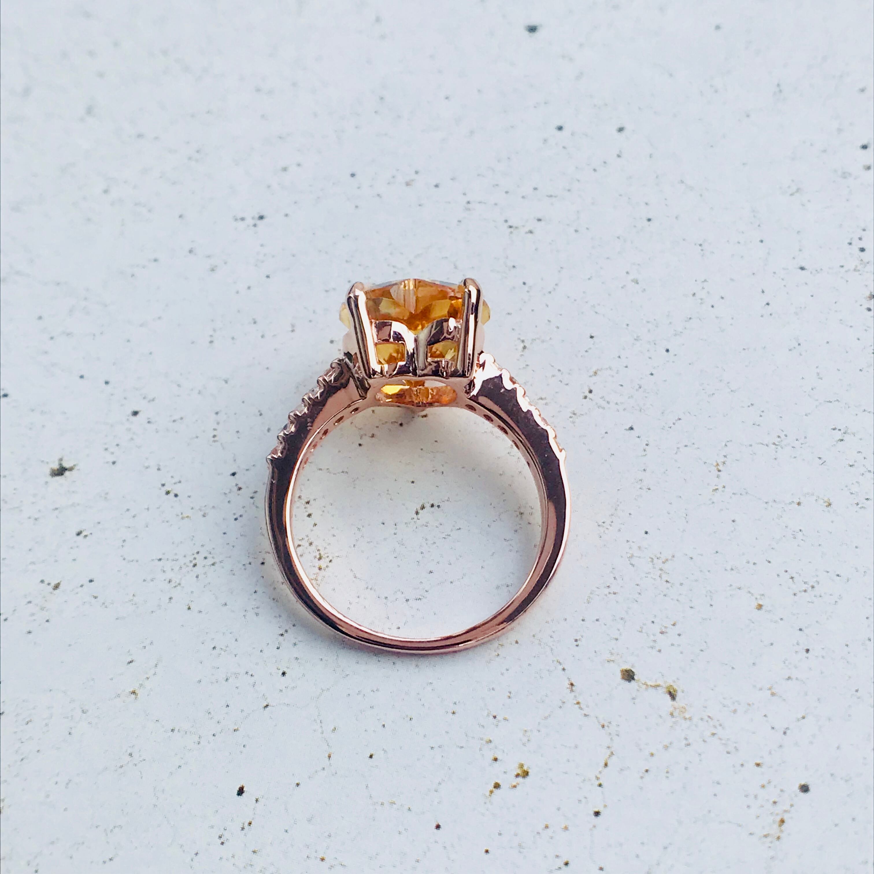 Online限定品】シトリンハートシェイプリング | Sally